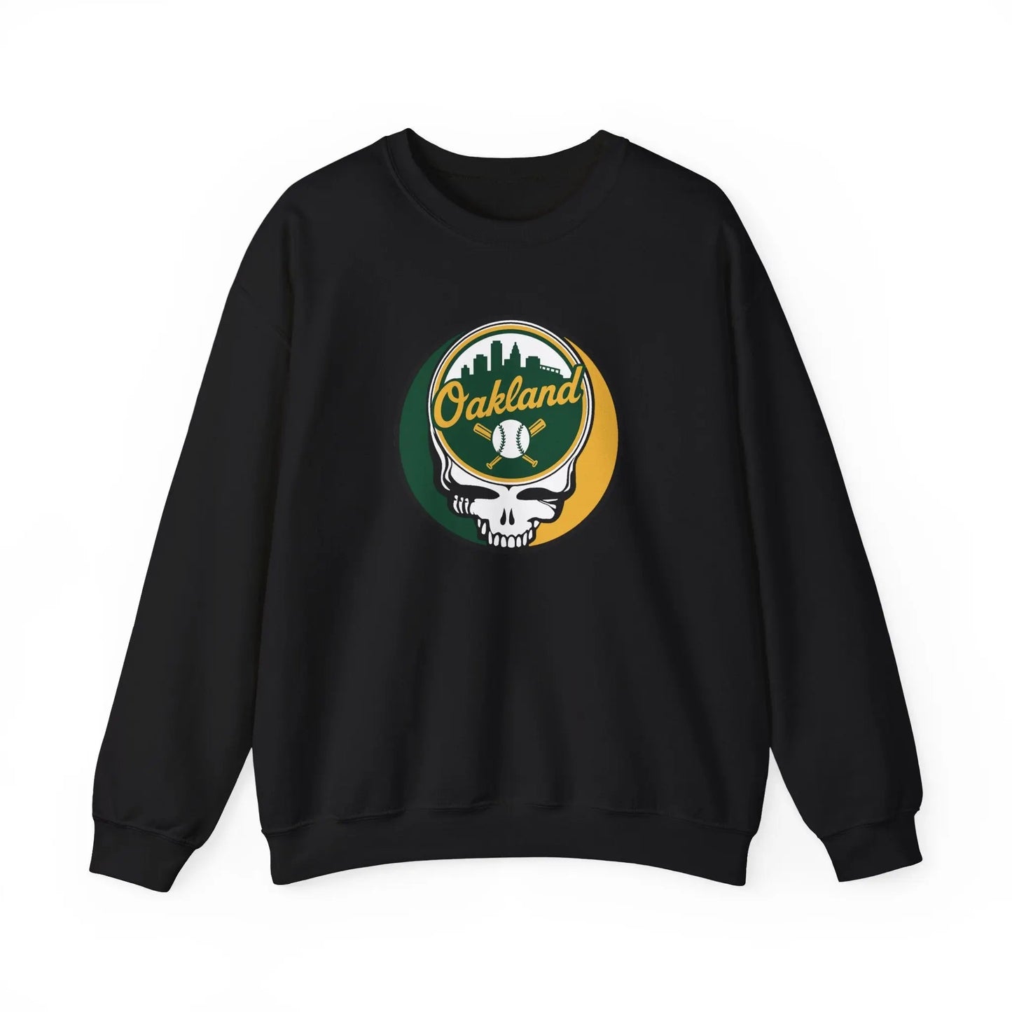 Oakland A's Original Stealie × Grateful Dead Crewneck