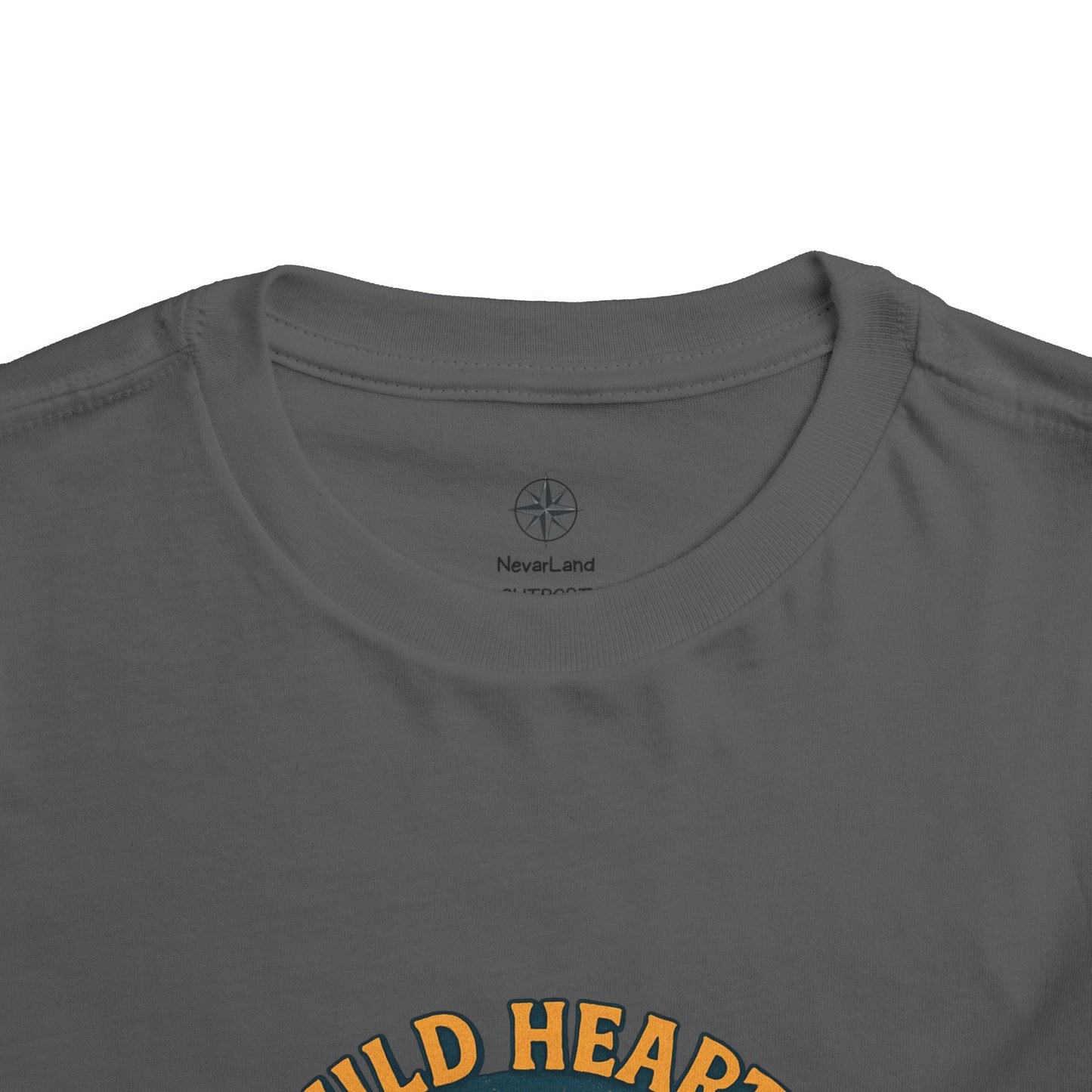 "Wild Hearts Never Lost" Bear Guitar Campfire - Toddler Tee