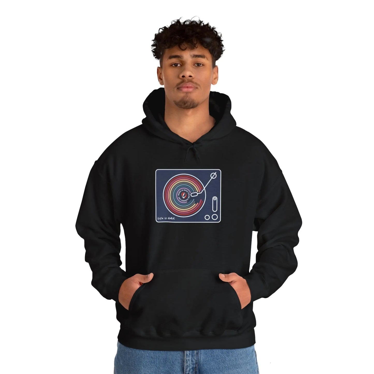 Life is dead.® Music Is What Colors Sound Like Hoodie