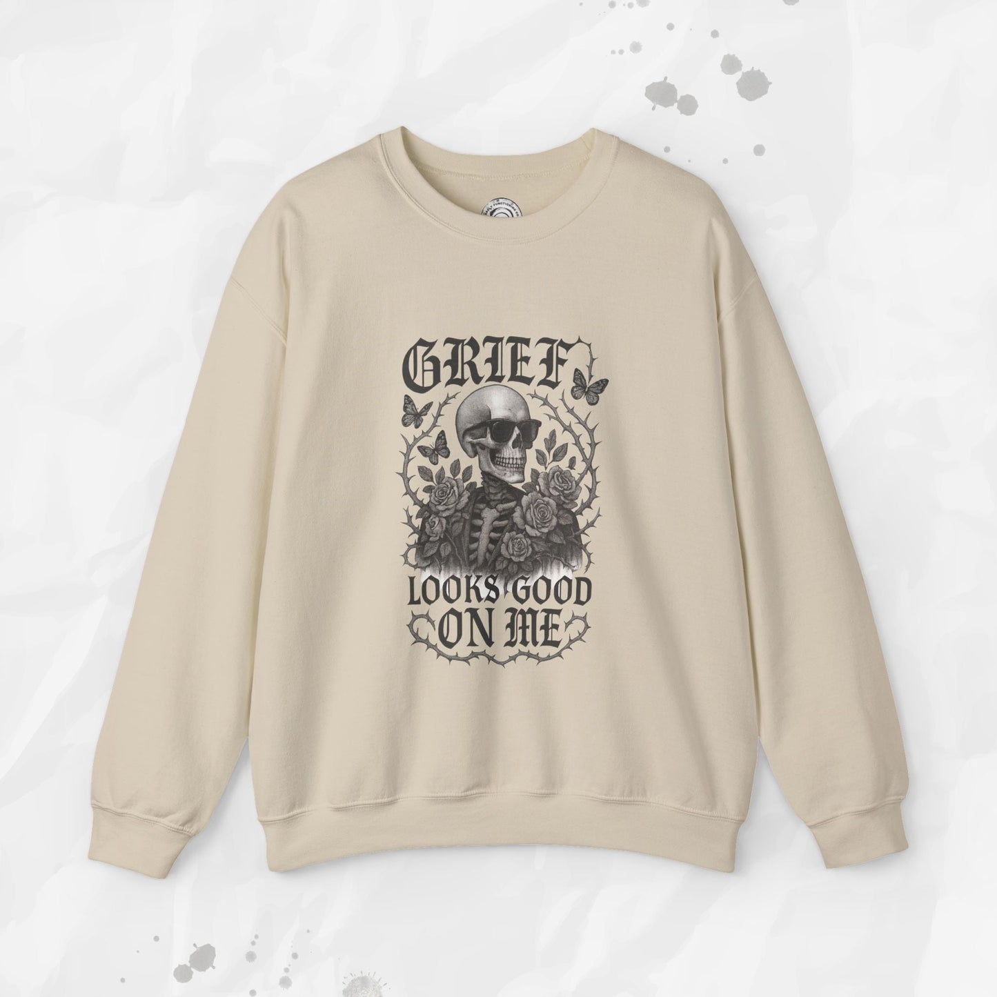 Grief Looks Good on Me - Crewneck Sweatshirt