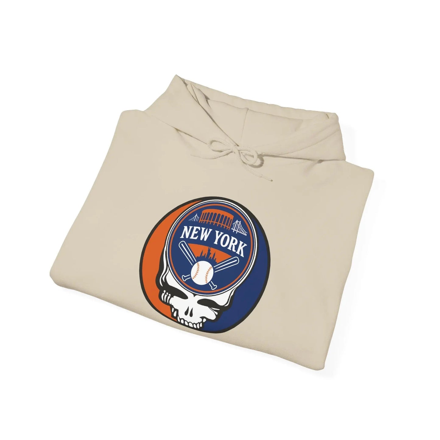 New York Mets Original Stealie × Grateful Dead Hoodie