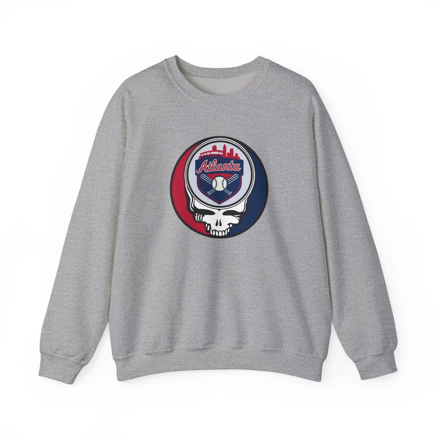 Atlanta Braves Original Stealie × Grateful Dead Crewneck