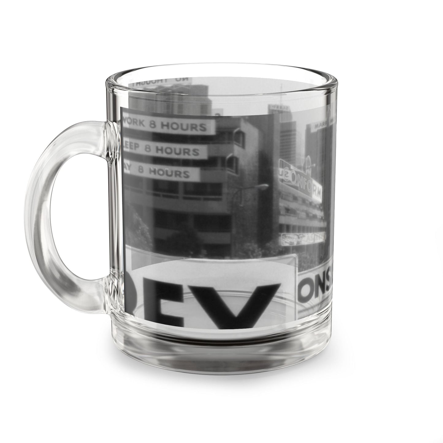 Retro Glass Mug - 10 oz - "They Live"