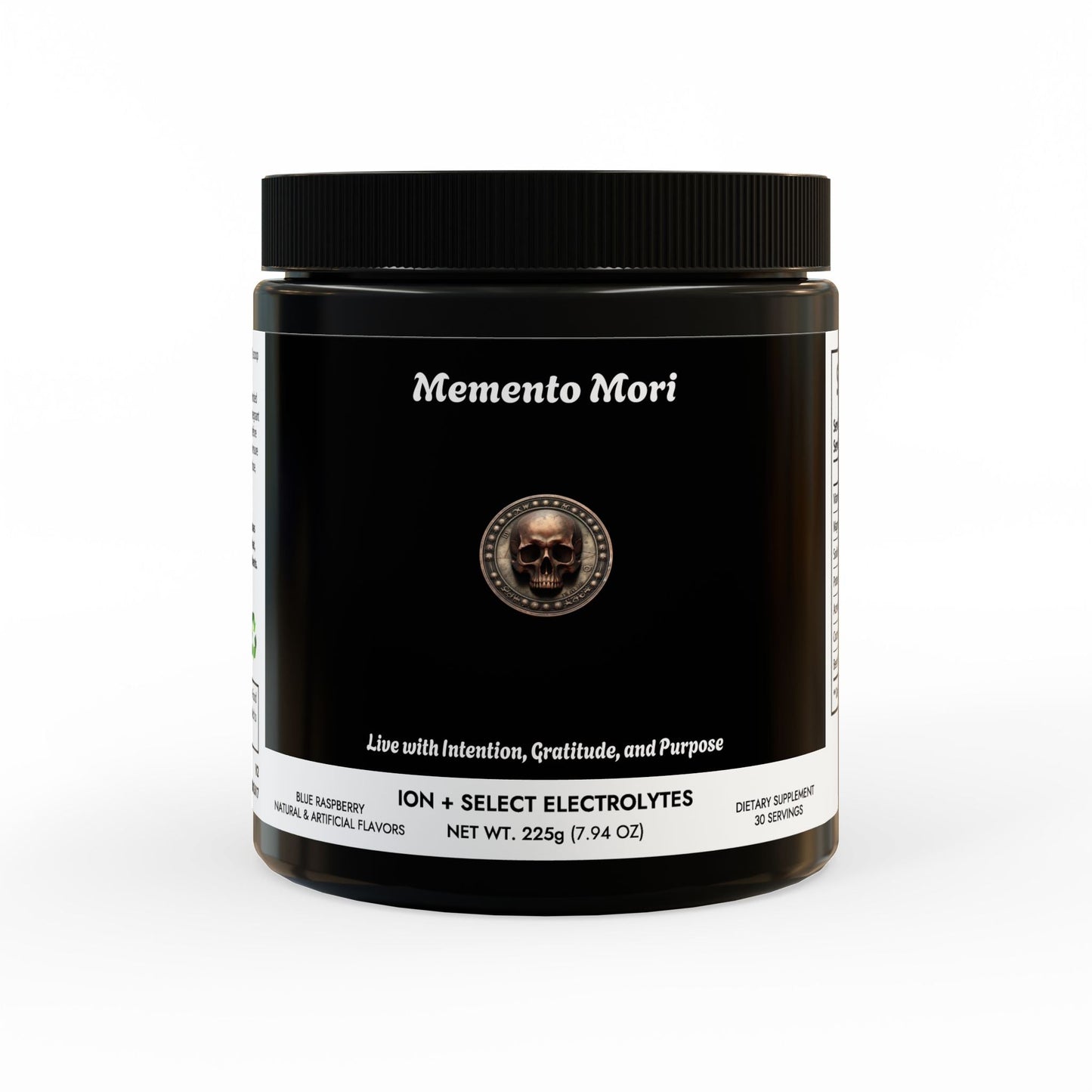 ION + Select Electrolyte Supplement (225 g, 7.9 oz) - "Memento Mori"