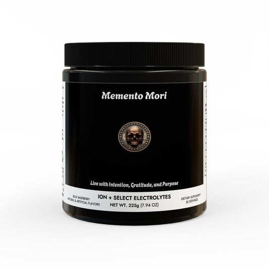 ION + Select Electrolyte Supplement (225 g, 7.9 oz) - "Memento Mori"