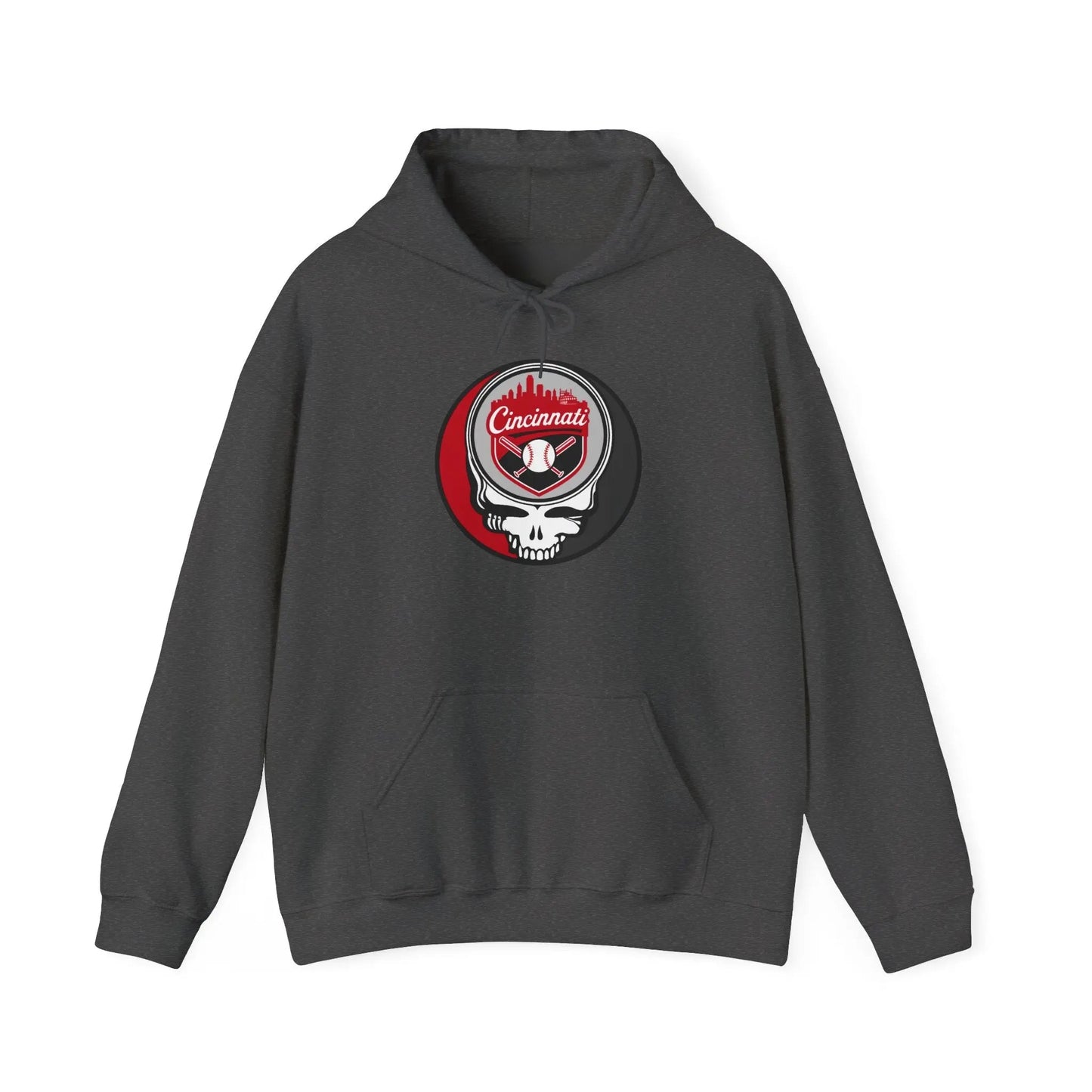 Cincinnati Reds Original Stealie × Grateful Dead Hoodie