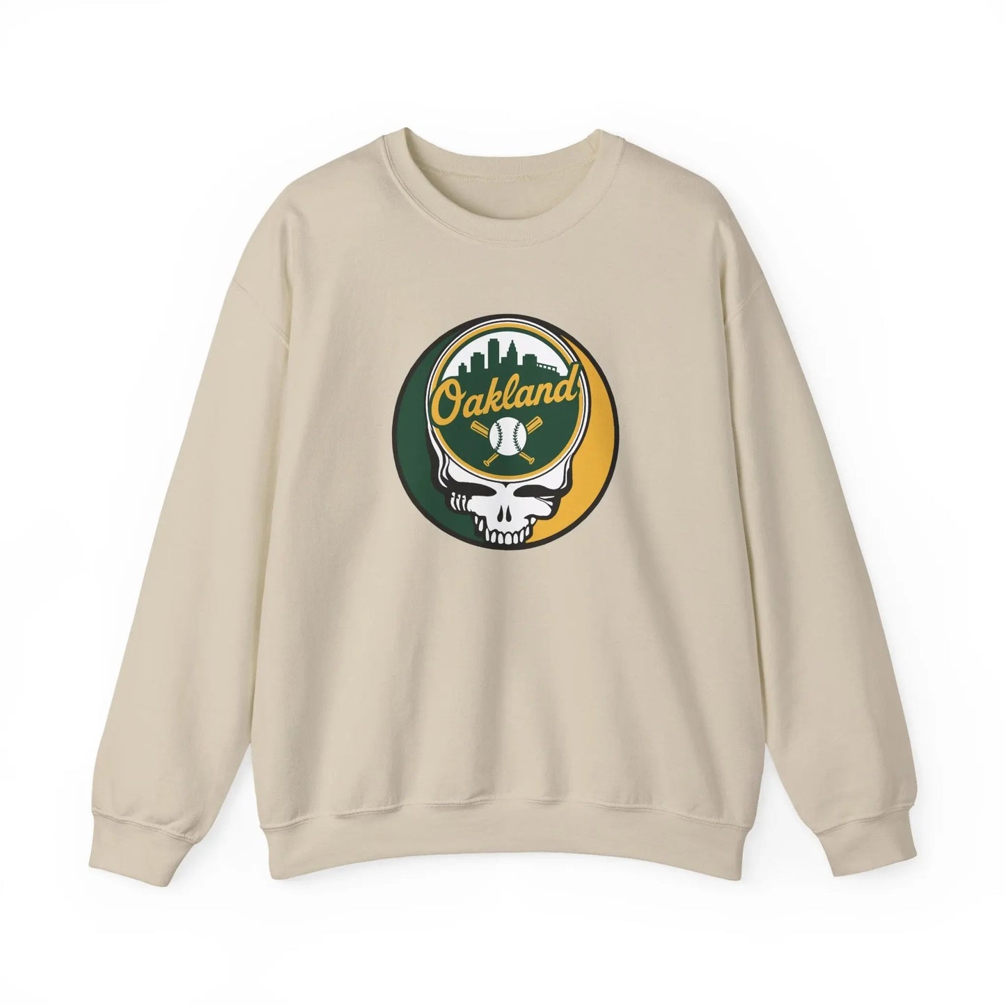 Oakland A's Original Stealie × Grateful Dead Crewneck