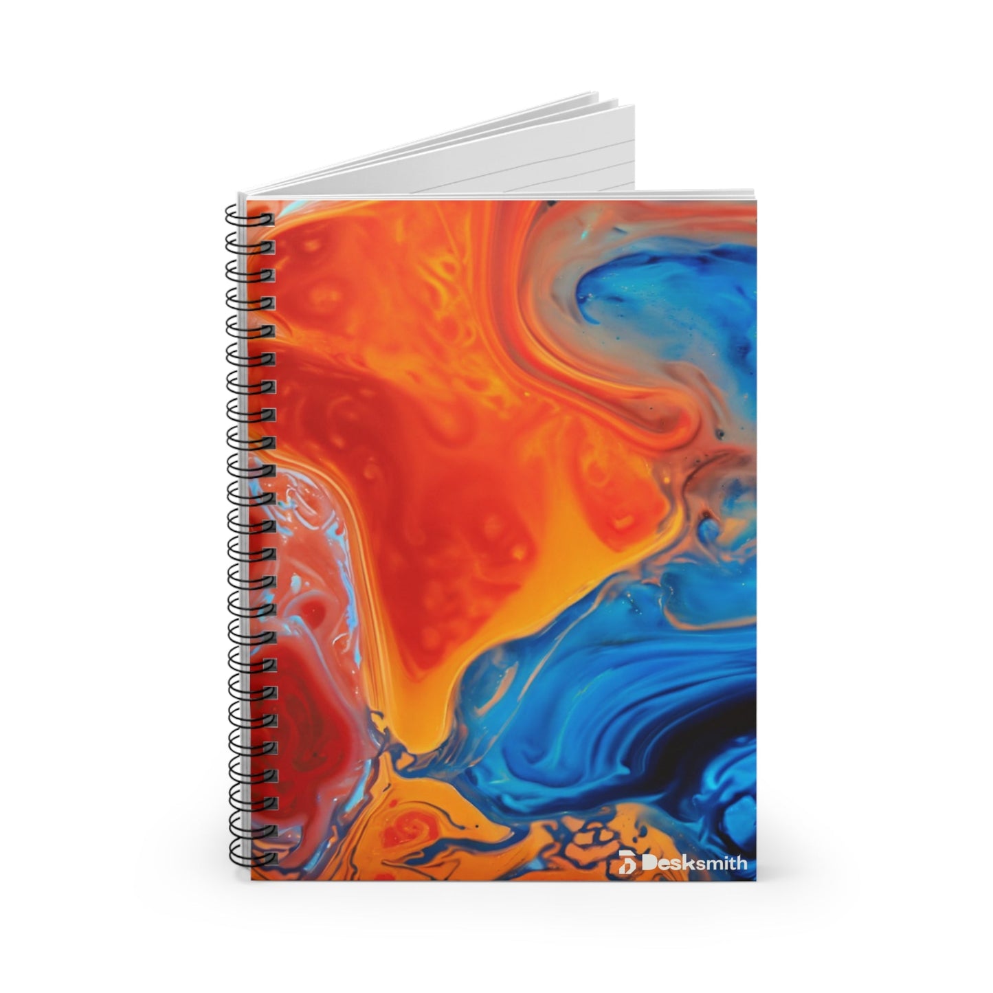 Orange Spiral Notebook - Ruled Line