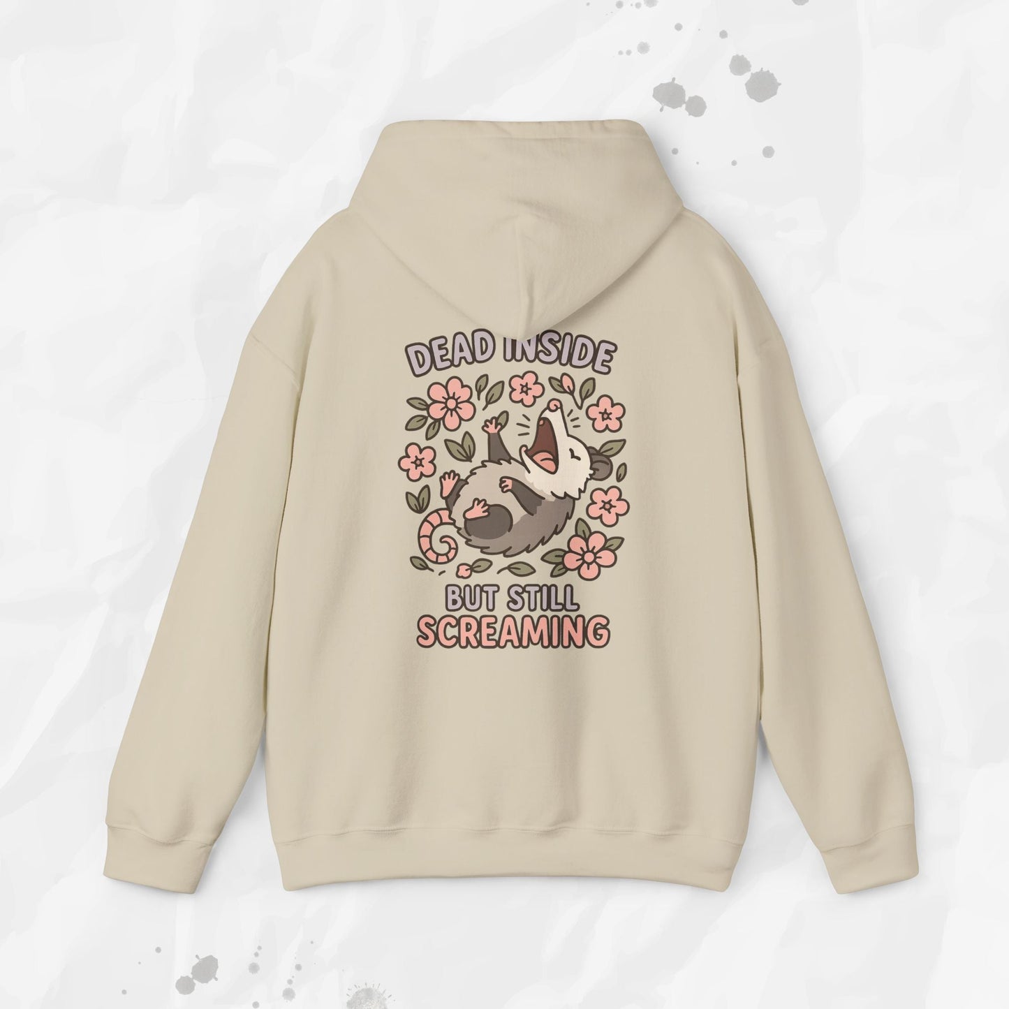 Dead Inside but Still Screaming – Hoodie