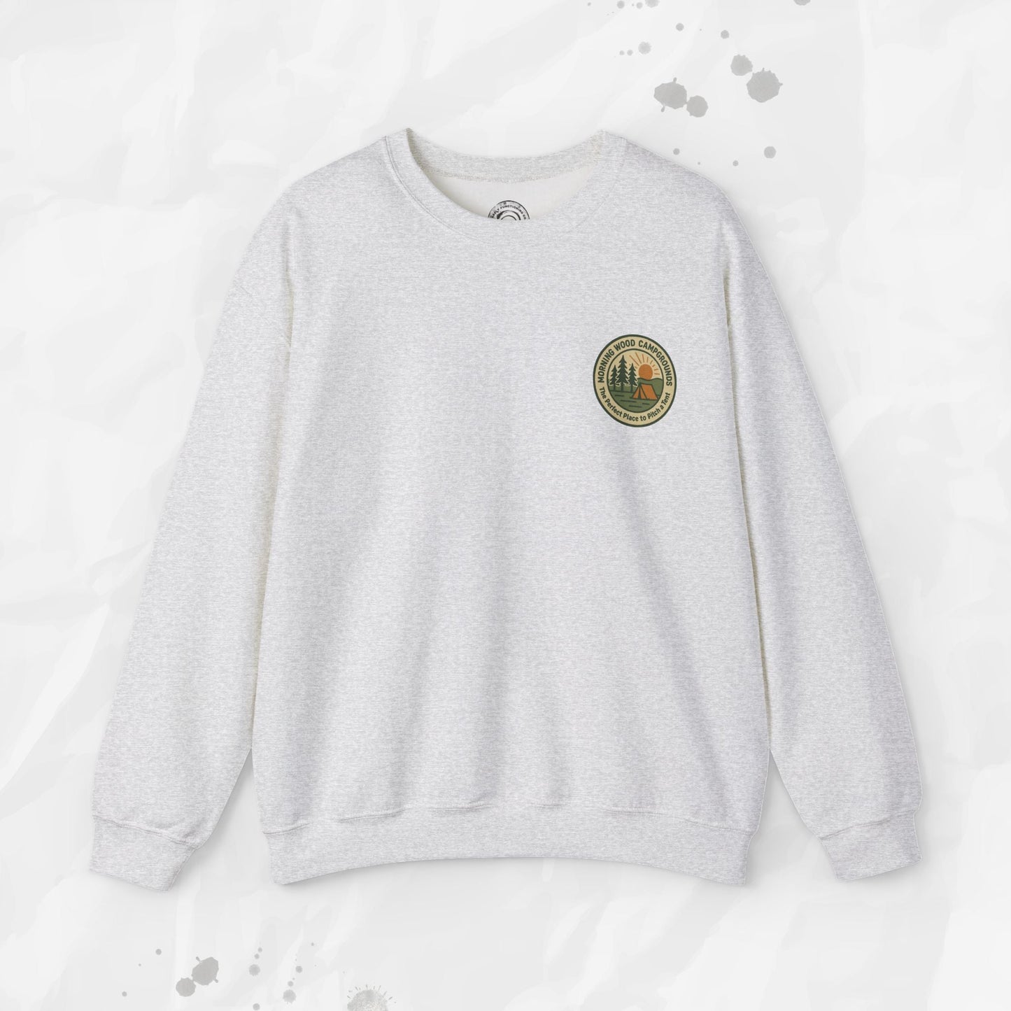 Morning Wood Campgrounds – T-Shirt (Pocket Print)