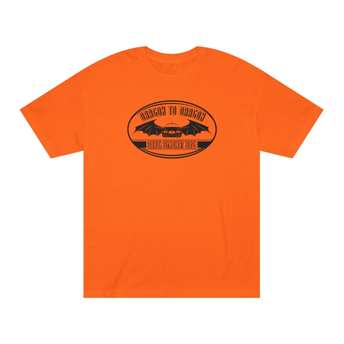 Schuh Syndikat Dragon to Dragon 2025 Light Color Tee - Unisex American Apparel Classic T-Shirt