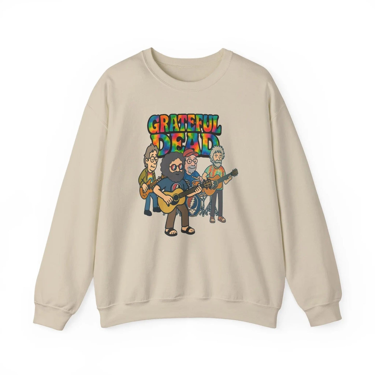 Jerry and The Band | Life is dead.® Crewneck | Grateful Dead