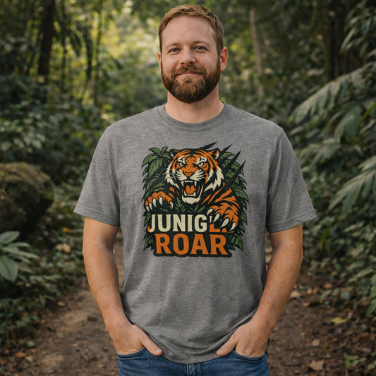 Jungle Roar Football Shirt | Wild Fan Energy Tee | Elite