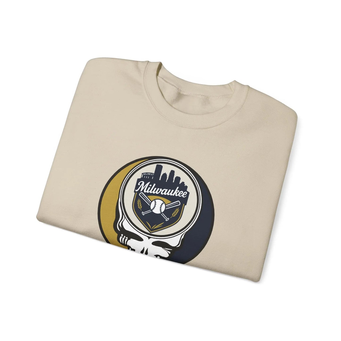 Milwaukee Brewers Original Stealie × Grateful Dead Crewneck