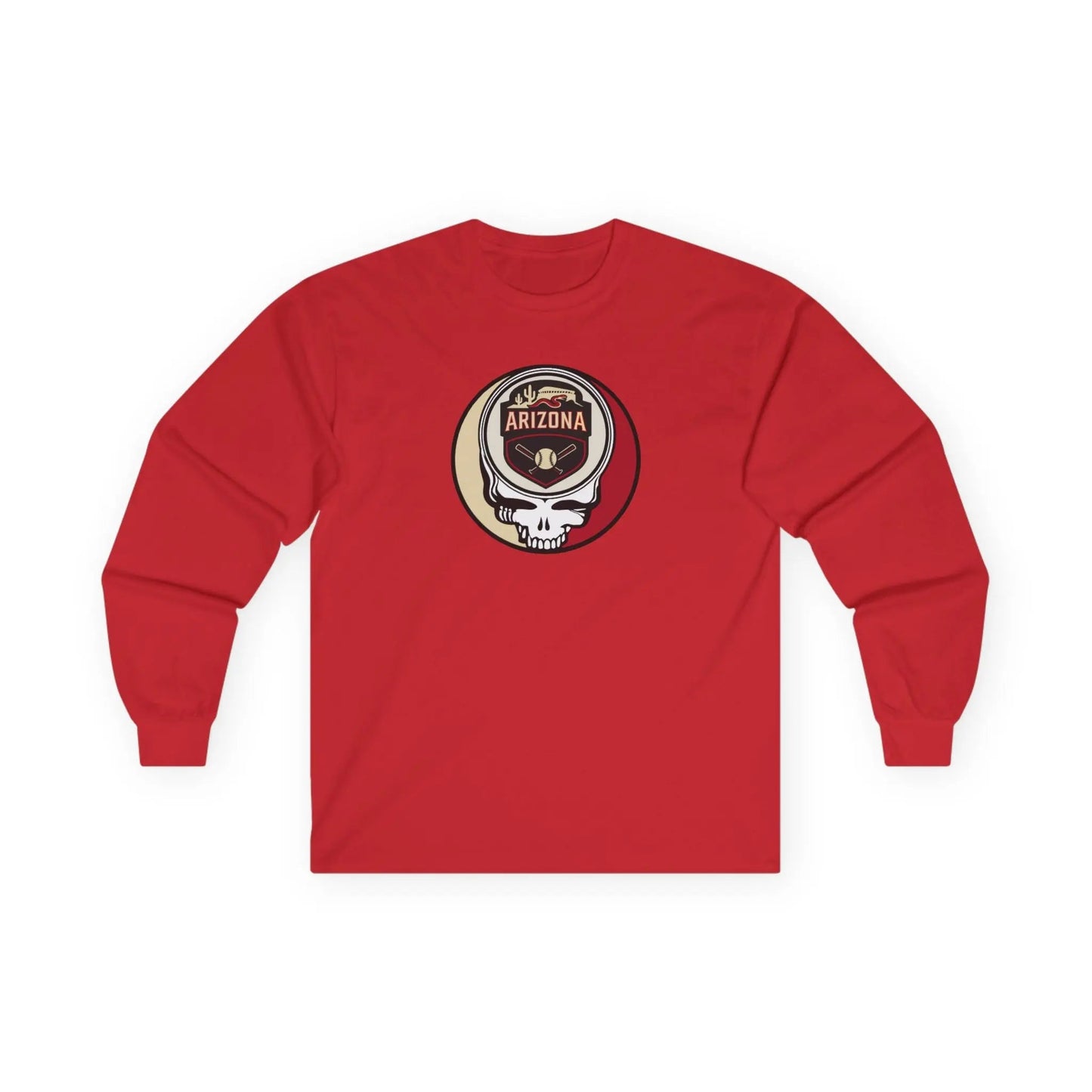 Arizona Diamondbacks Original Stealie Grateful Dead Long Sleeve Shirt