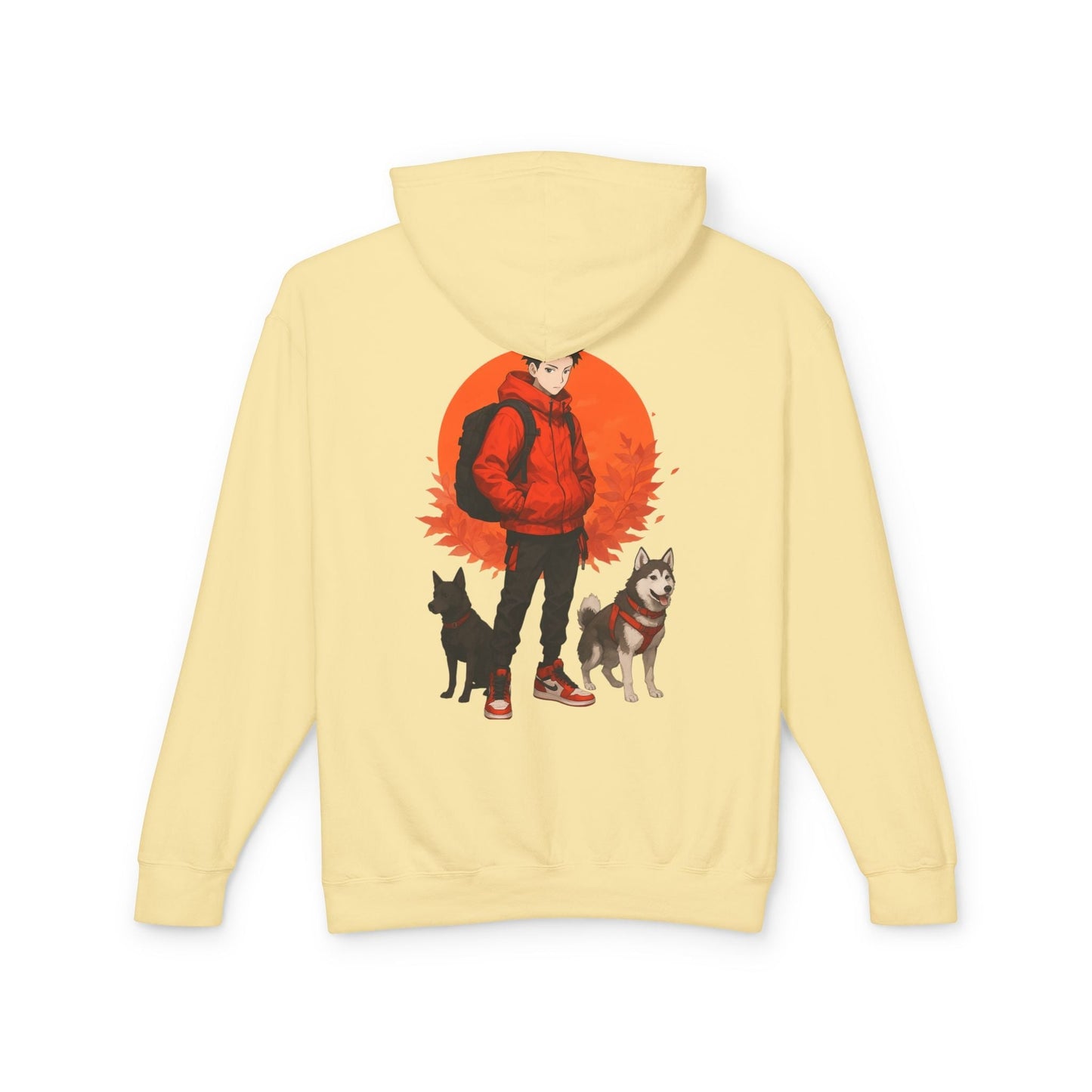 Artful Lightweight Hooded Sweatshirt for Art Enthusiasts and Young Adults