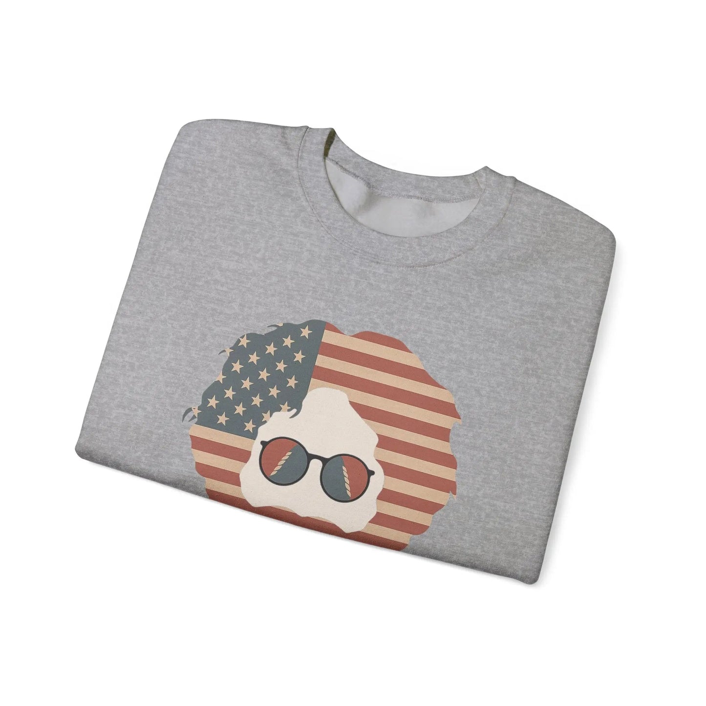Stars & Stripes Jerry | Life is dead.® Crewneck | Grateful Dead