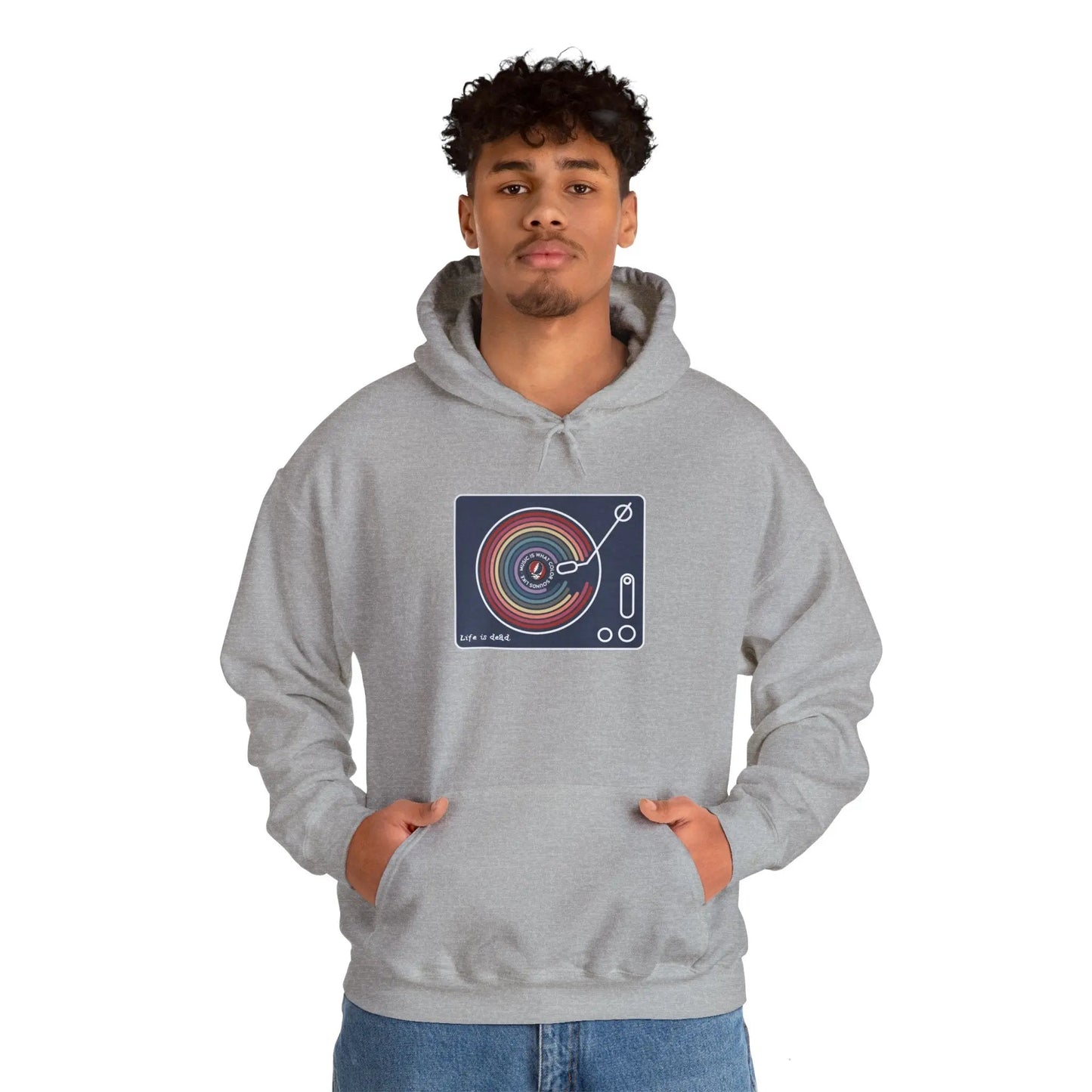 Life is dead.® Music Is What Colors Sound Like Hoodie