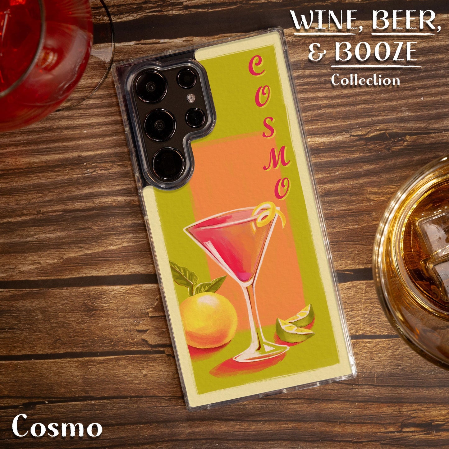 Wine, Beer, & Booze HD Samsung Galaxy S22 Phone Case