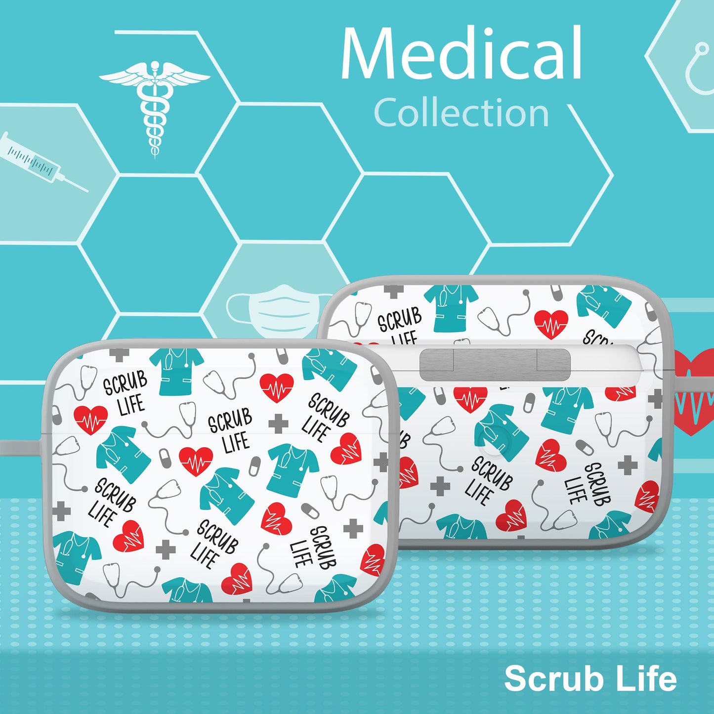 Nursing HDX Apple AirPods Pro 1 & 2 Case Cover