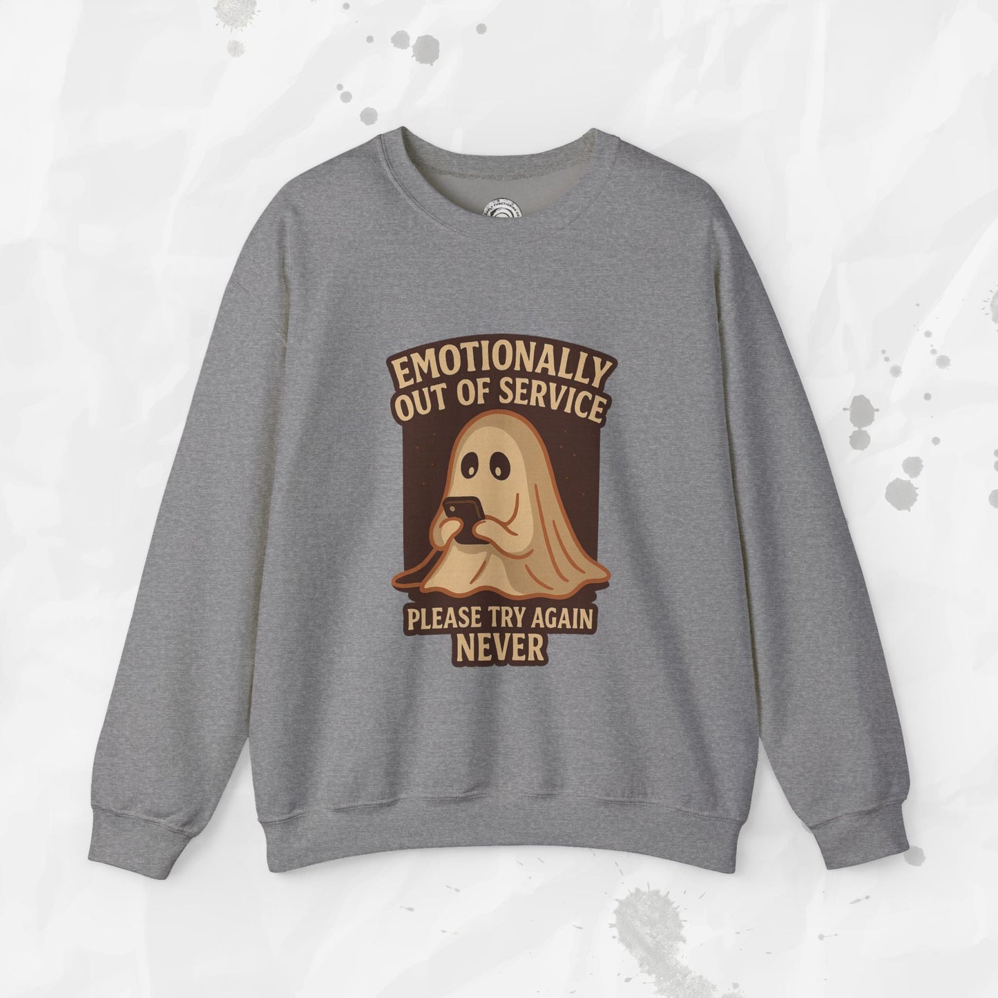 Emotionally Out of Service – Crewneck Sweatshirt