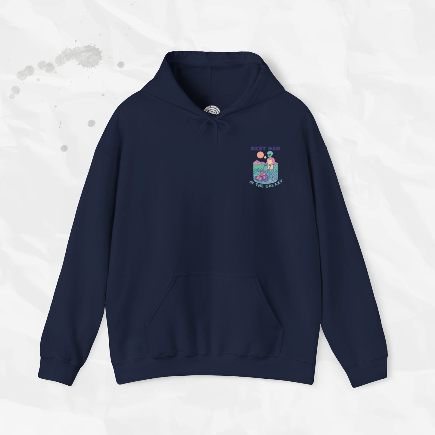 Best Dad in the Galaxy – Hoodie (Pocket Print)