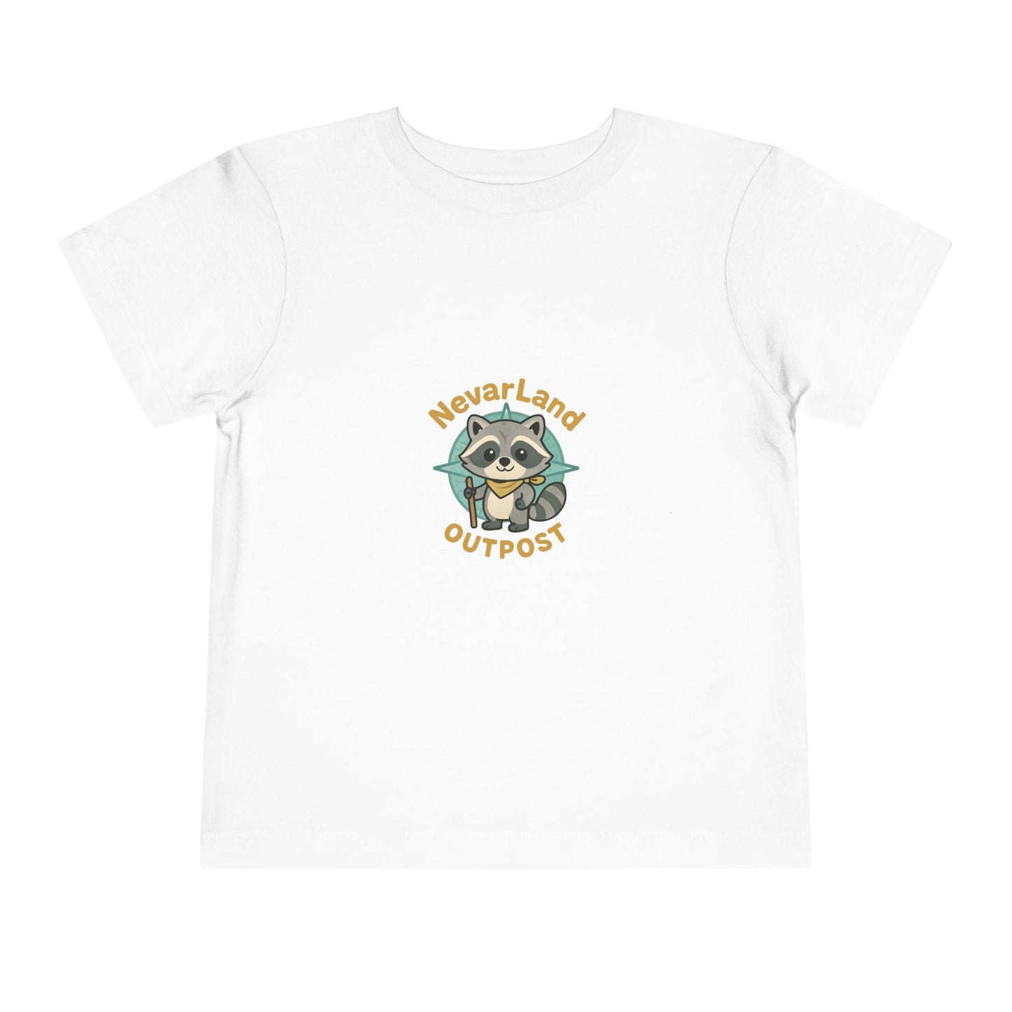 "NevarLand Outpost" Raccoon Adventure - Toddler Tee