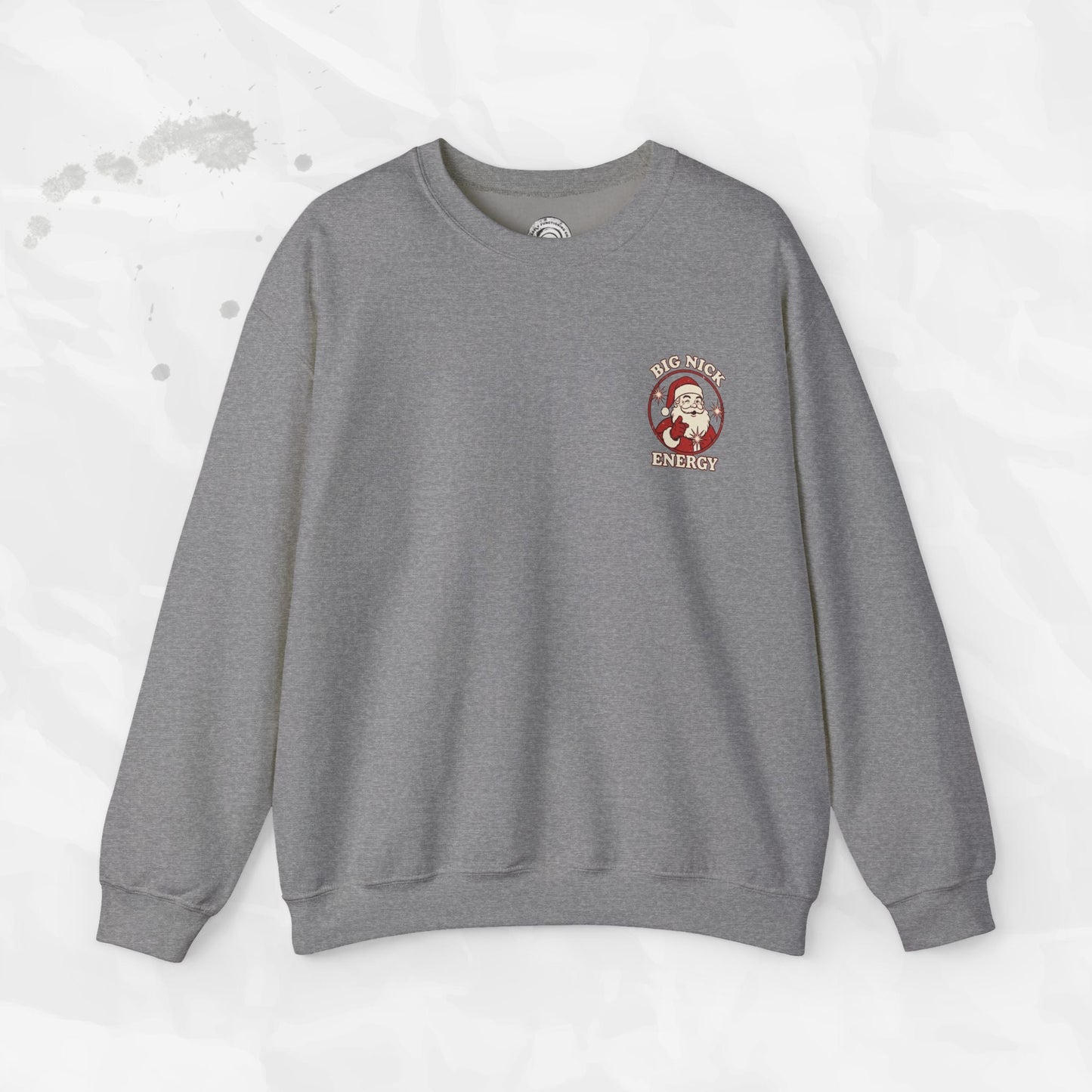 Big Nick Energy – Crewneck Sweatshirt (Pocket Print)