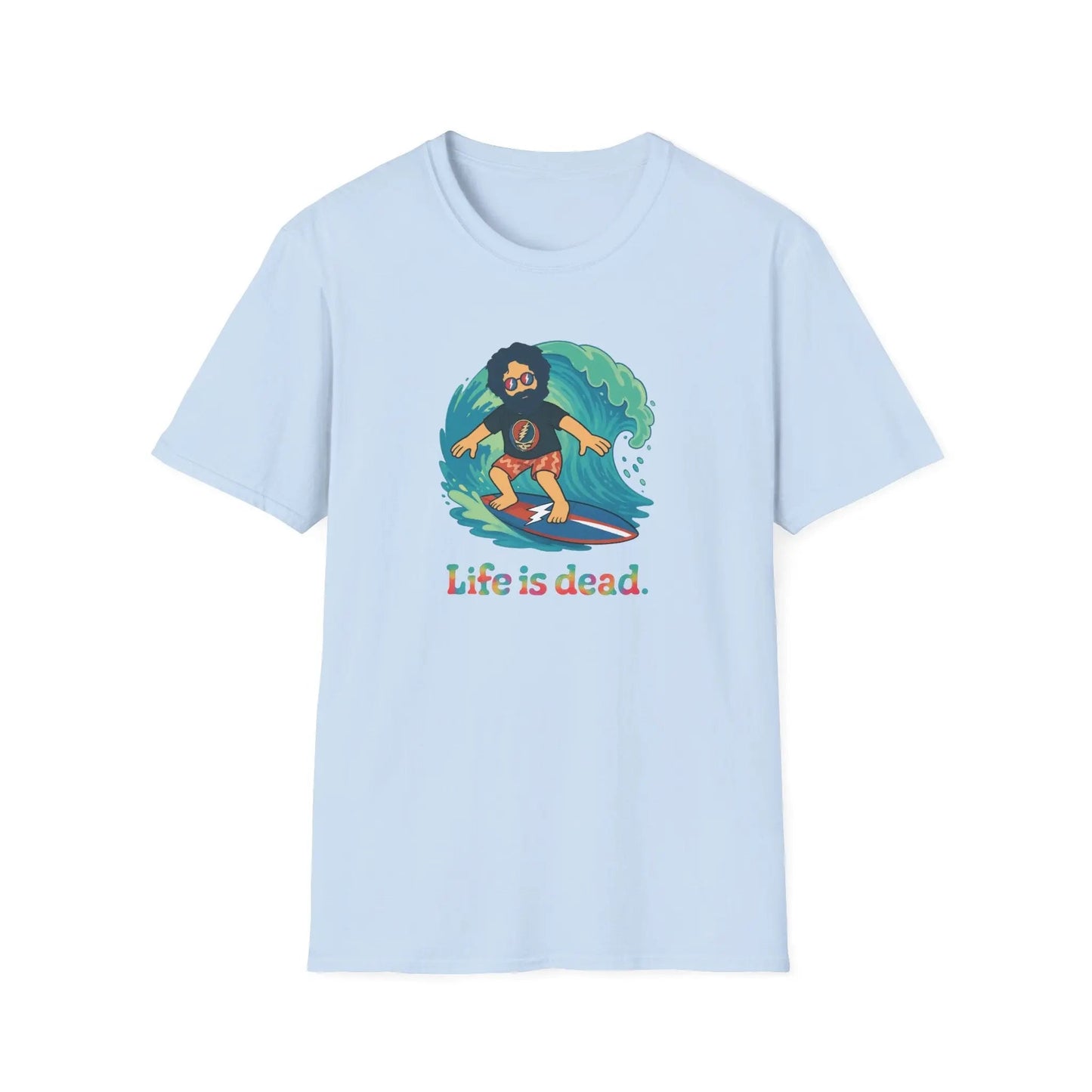 Surfin' Jerry - Life is dead.® × Grateful Dead Tee
