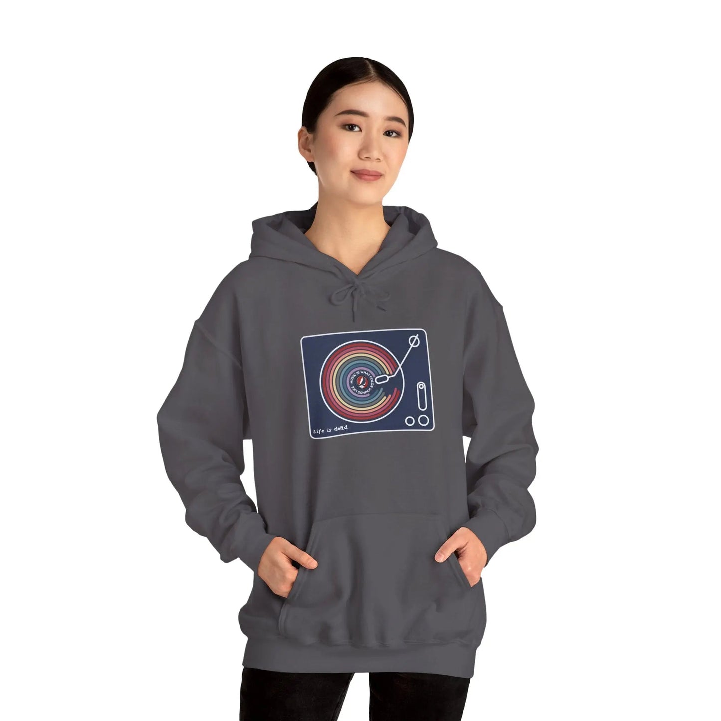 Life is dead.® Music Is What Colors Sound Like Hoodie