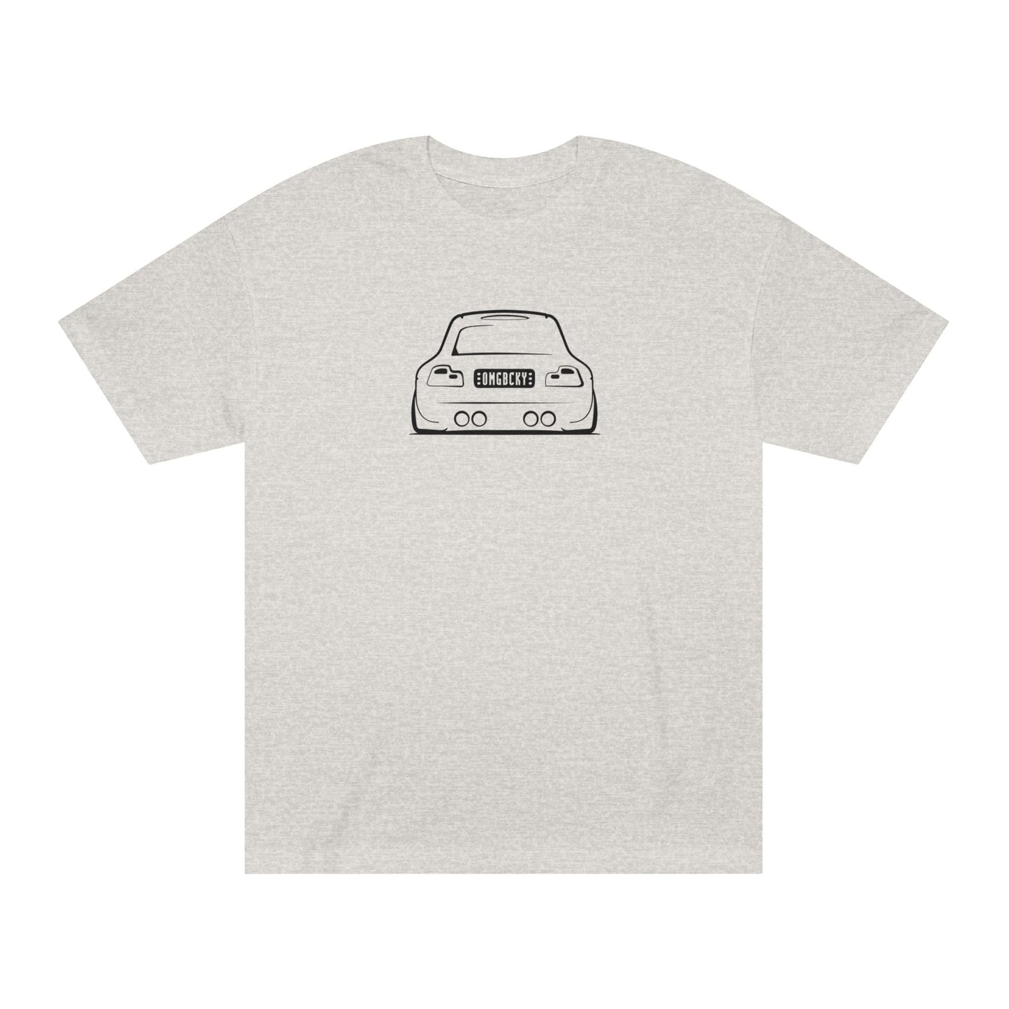 OMGBCKY Black Coupe Silhouette Tee - Unisex American Apparel Classic T-Shirt