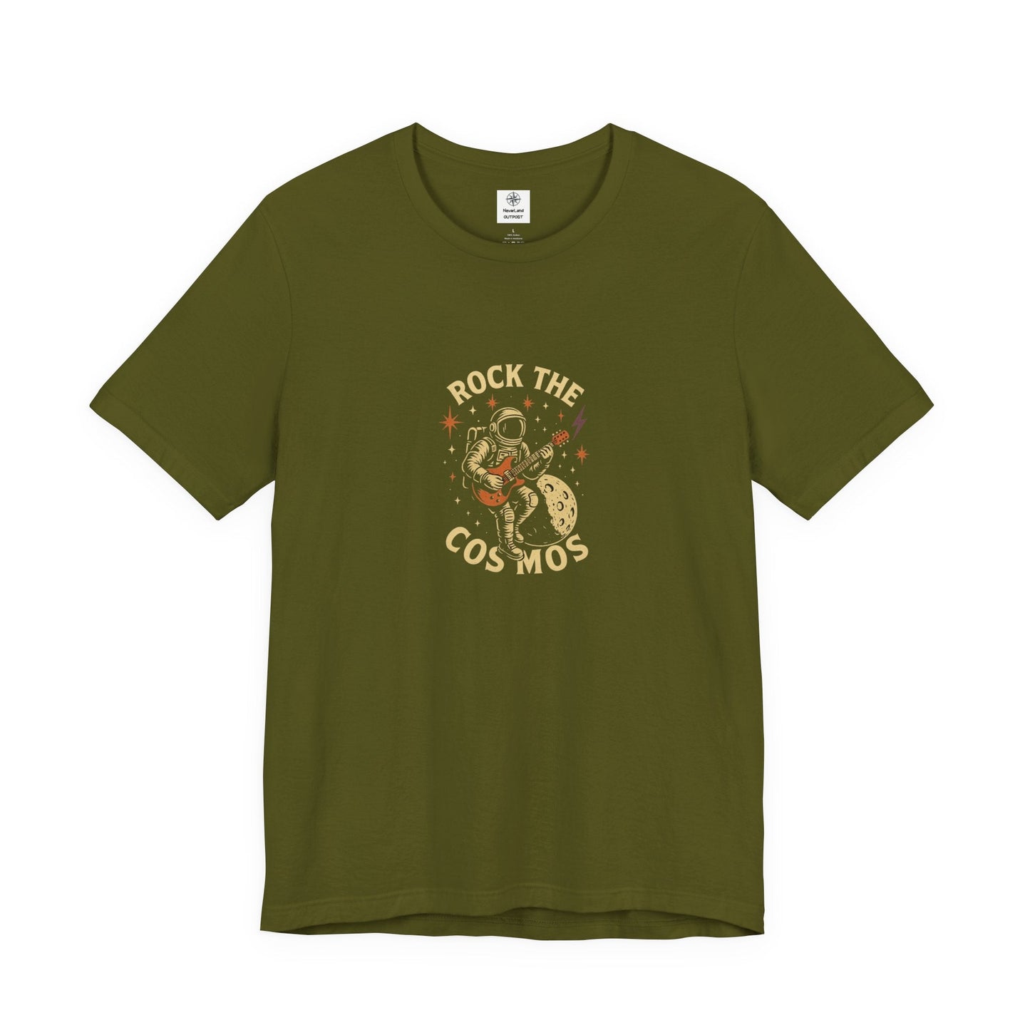 Rock the Cosmos T-Shirt — "Rock the Cosmos" Graphic Tee for Space Lovers