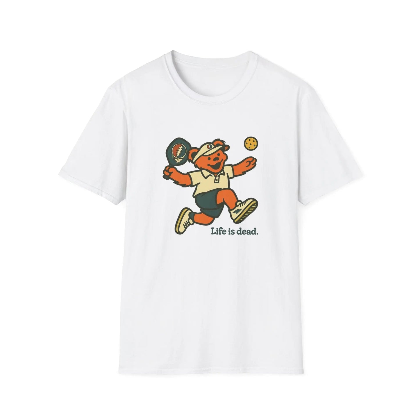 Pickleball Bear - Life is dead.® × Grateful Dead Tee