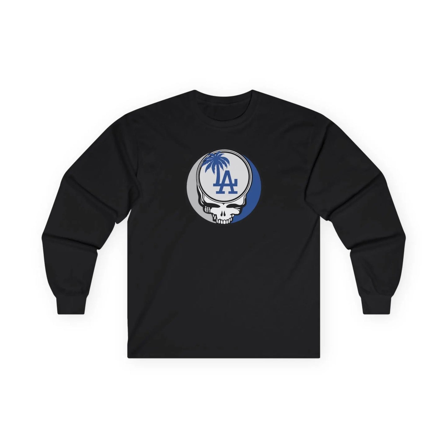 Los Angeles Dodgers Original Stealie Grateful Dead Long Sleeve Shirt