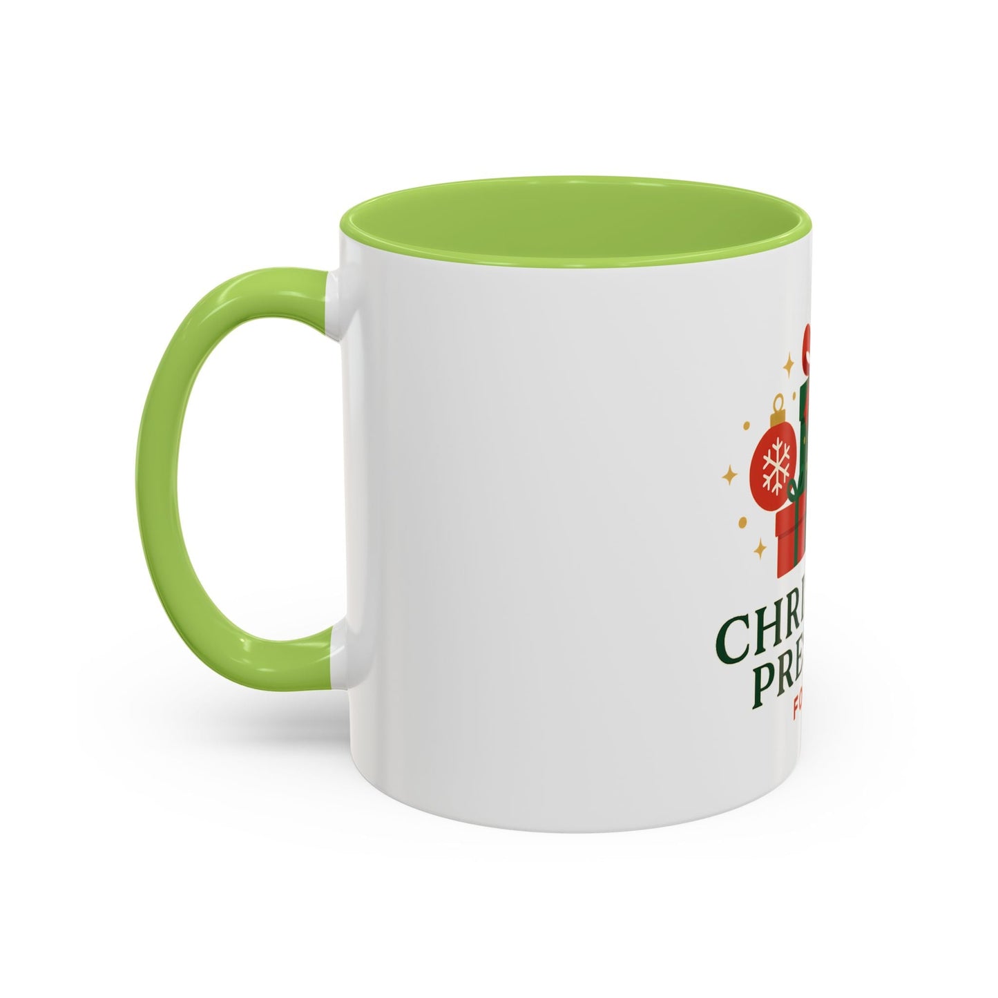 Christmas Presents Coffee Mug — Holiday Gift Mug (Accent 11/oz)