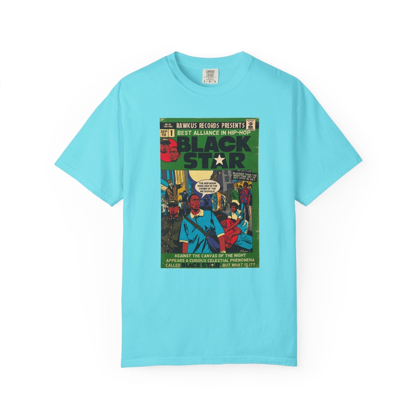 Black Star - Unisex Comfort Colors T-shirt