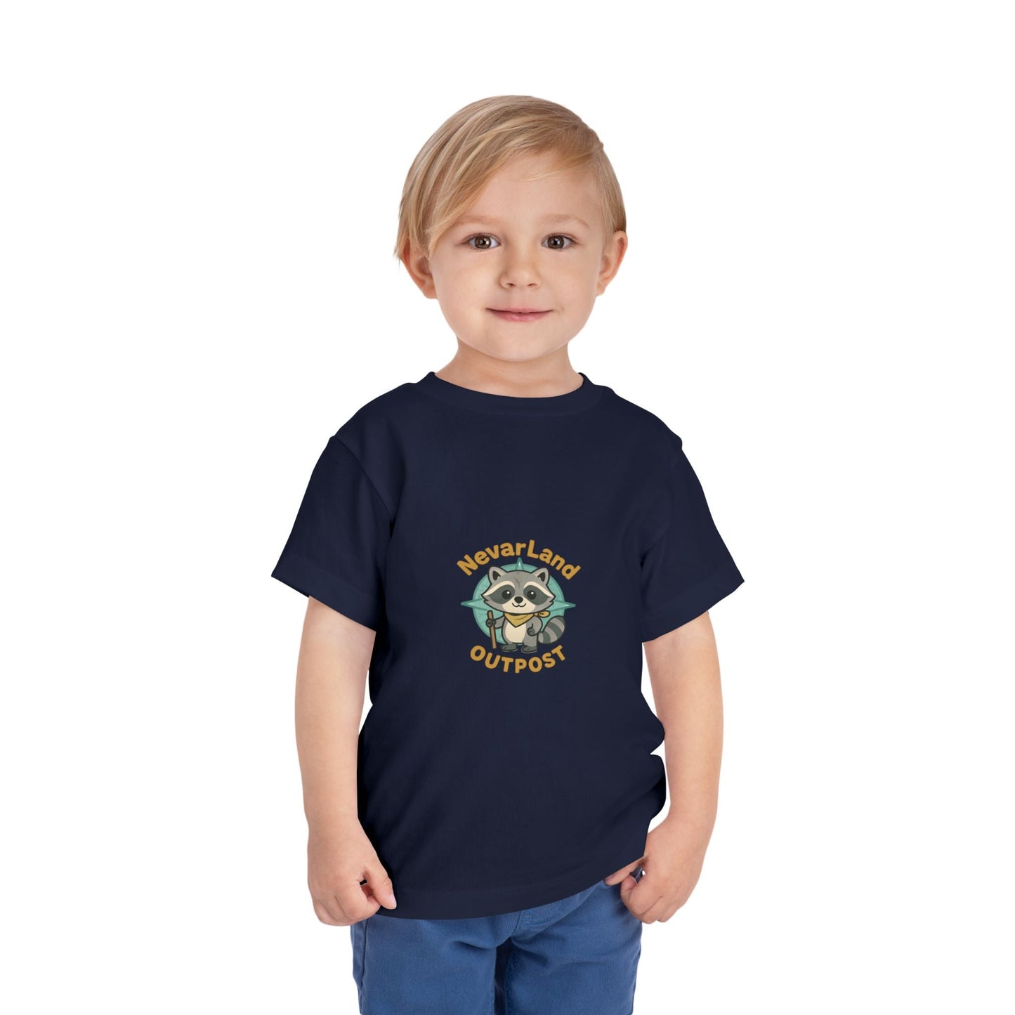 "NevarLand Outpost" Raccoon Adventure - Toddler Tee