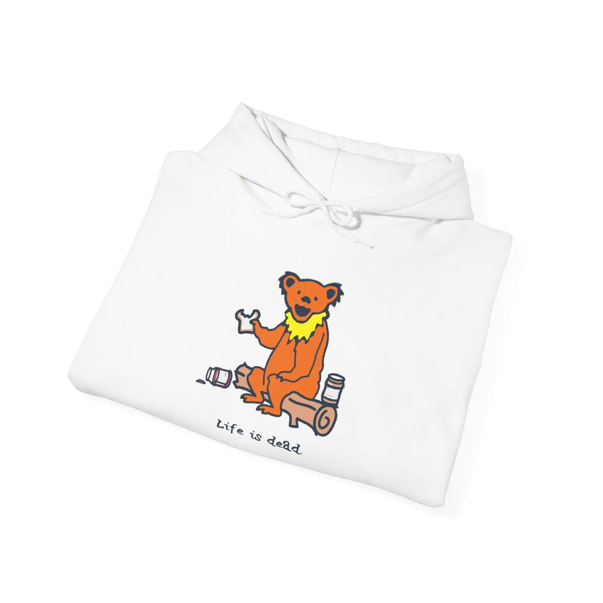 Life is dead.® Snackin' Bear Hoodie