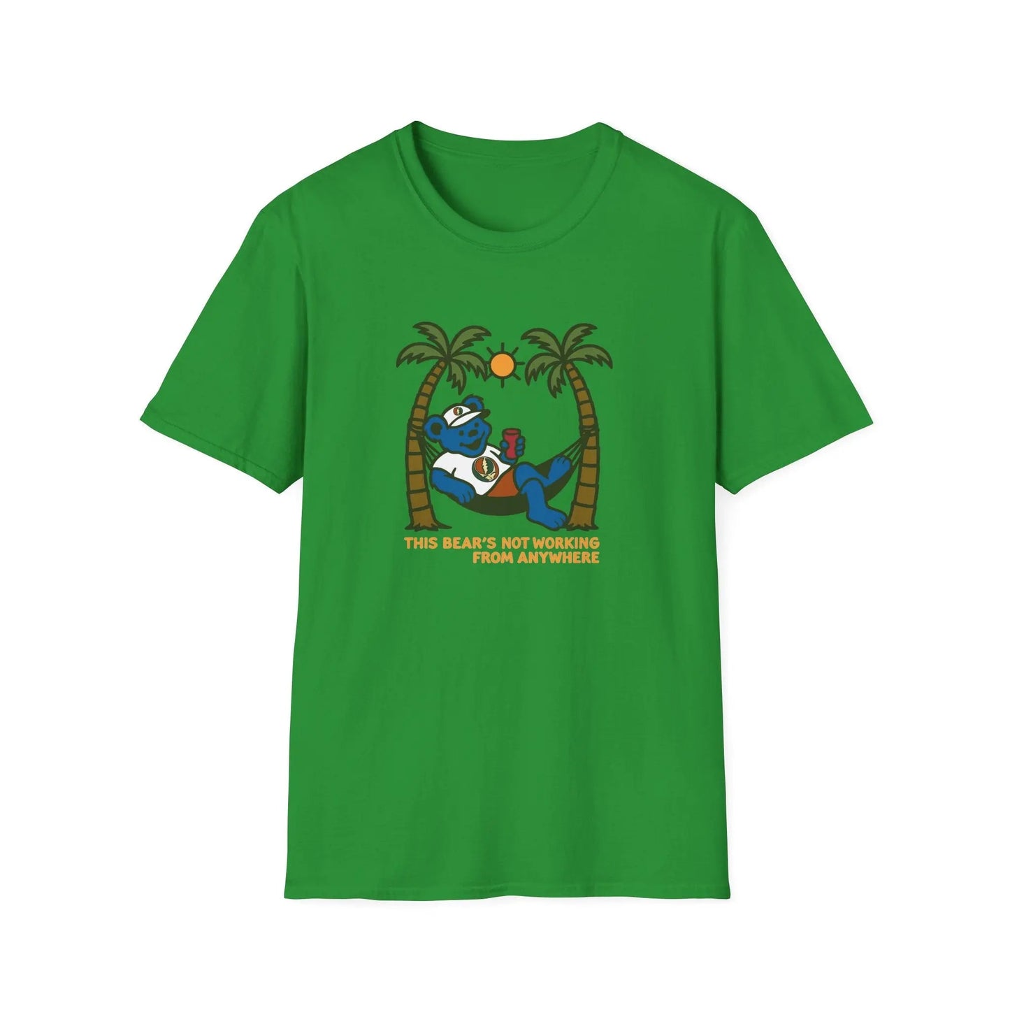 The Bear's Not Working From Anywhere - Life is dead.® × Grateful Dead Tee
