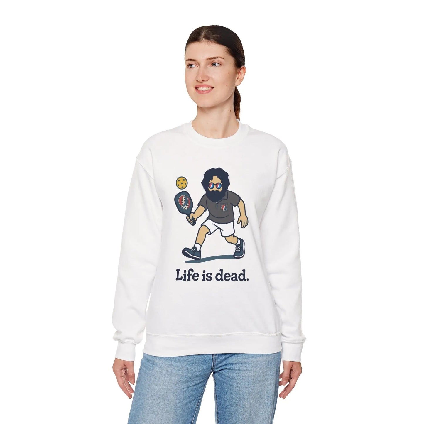 Jerry's in A Pickle | Life is dead.® Crewneck | Grateful Dead