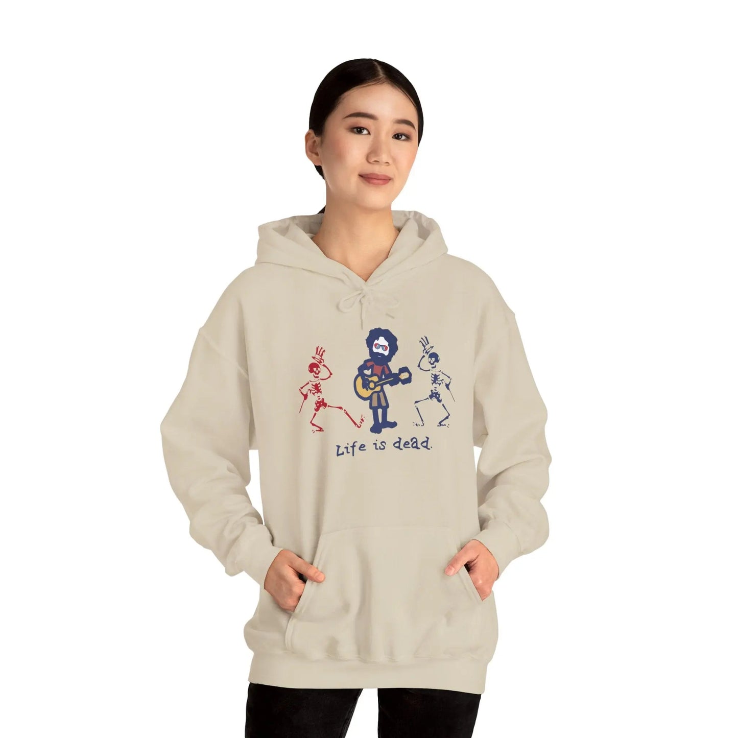 Life is dead.® Jerry and His Friends Hoodie