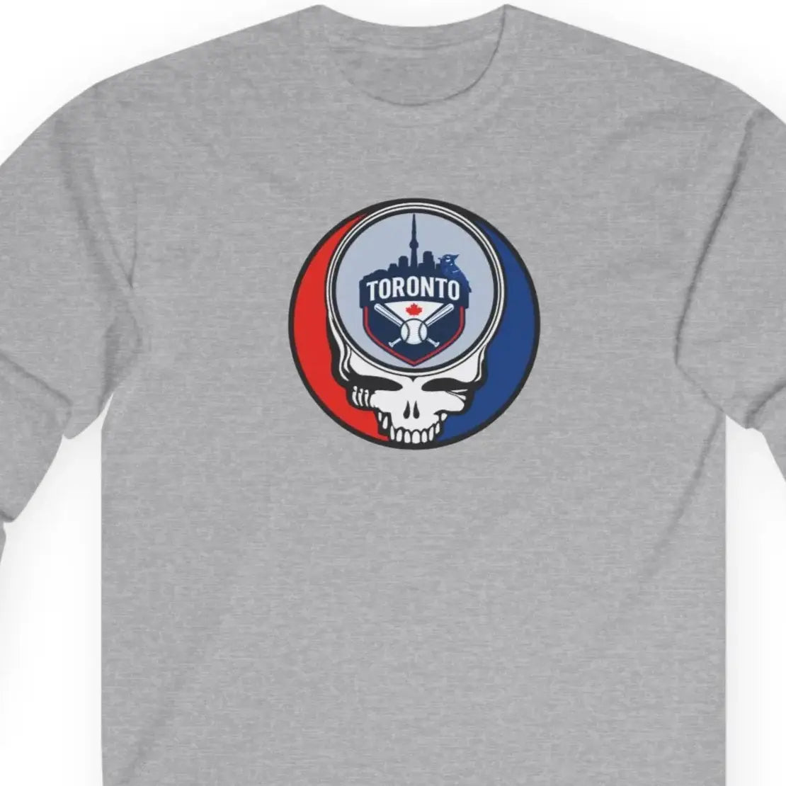 Toronto Blue Jays Original Stealie Grateful Dead Long Sleeve Shirt