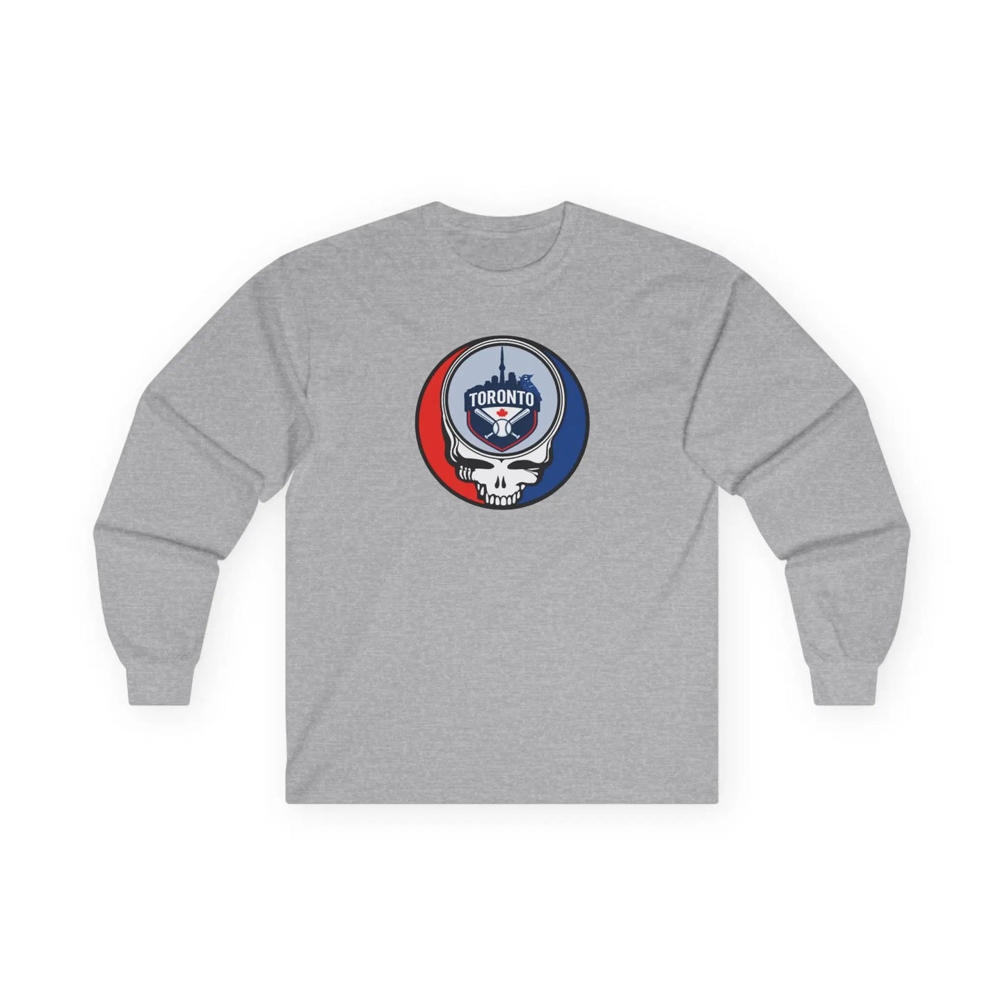 Toronto Blue Jays Original Stealie Grateful Dead Long Sleeve Shirt