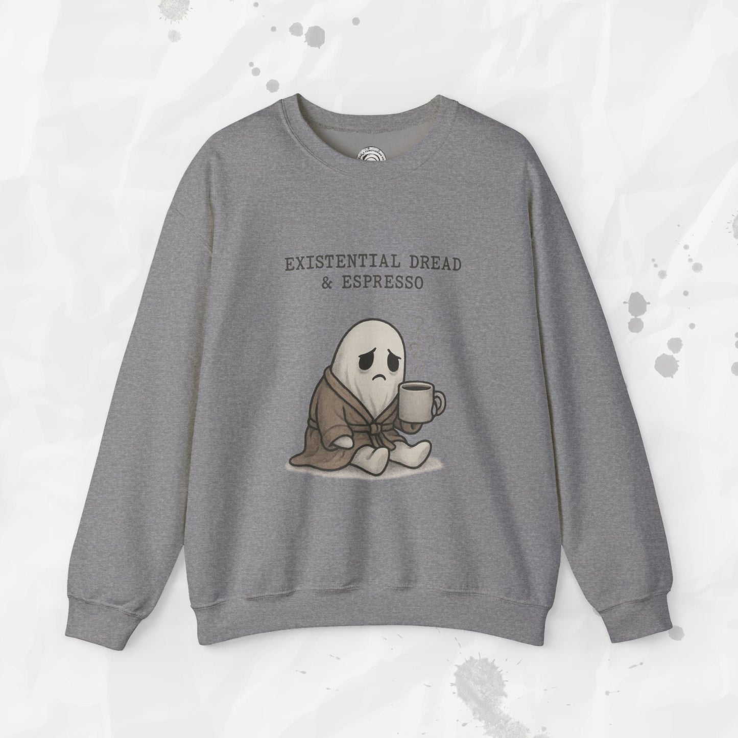Existential Dread & Espresso - Crewneck Sweatshirt