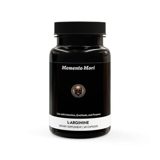 L-Arginine Supplement (60 Capsules) - "Memento Mori"