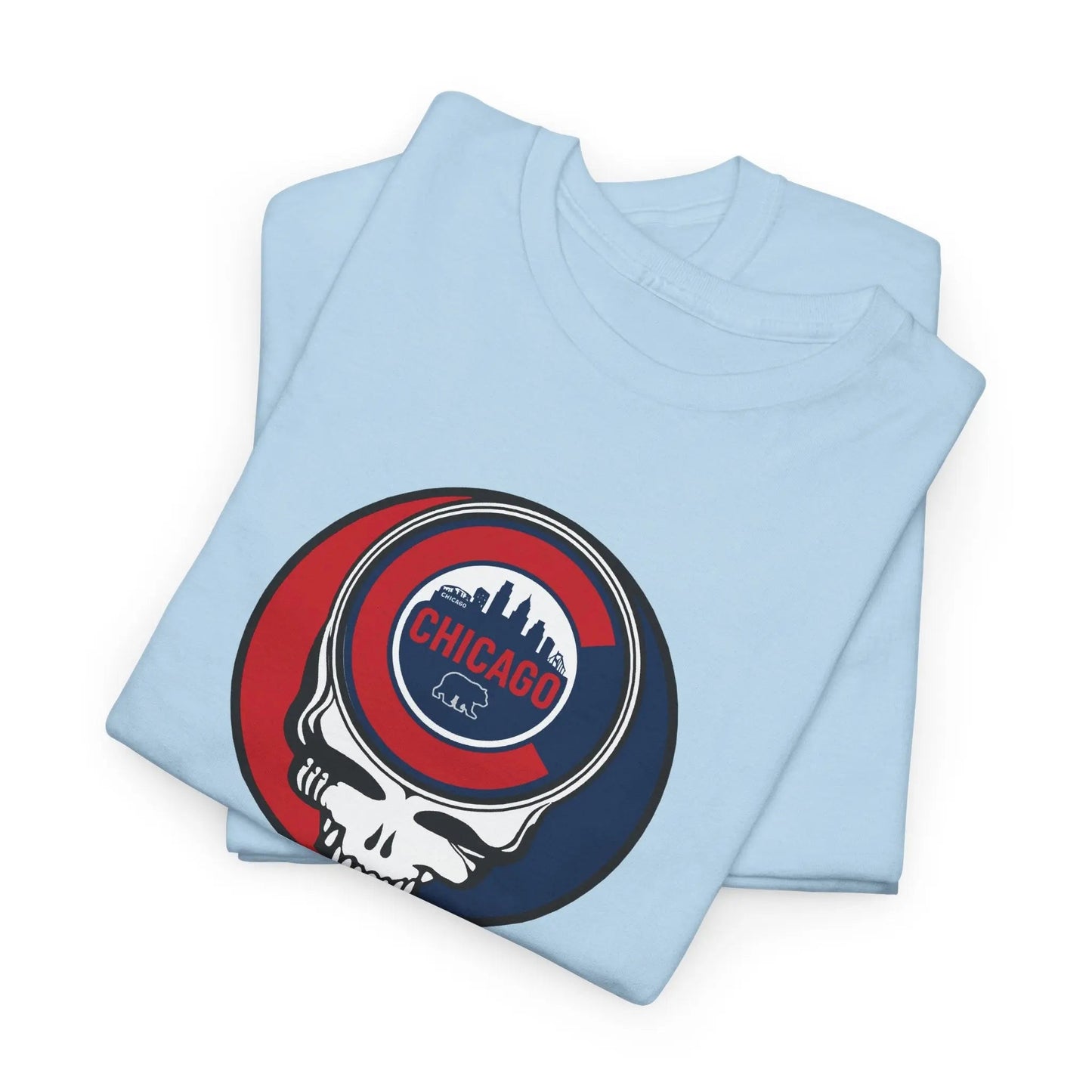 Chicago Cubs original Stealie × Grateful Dead Tee