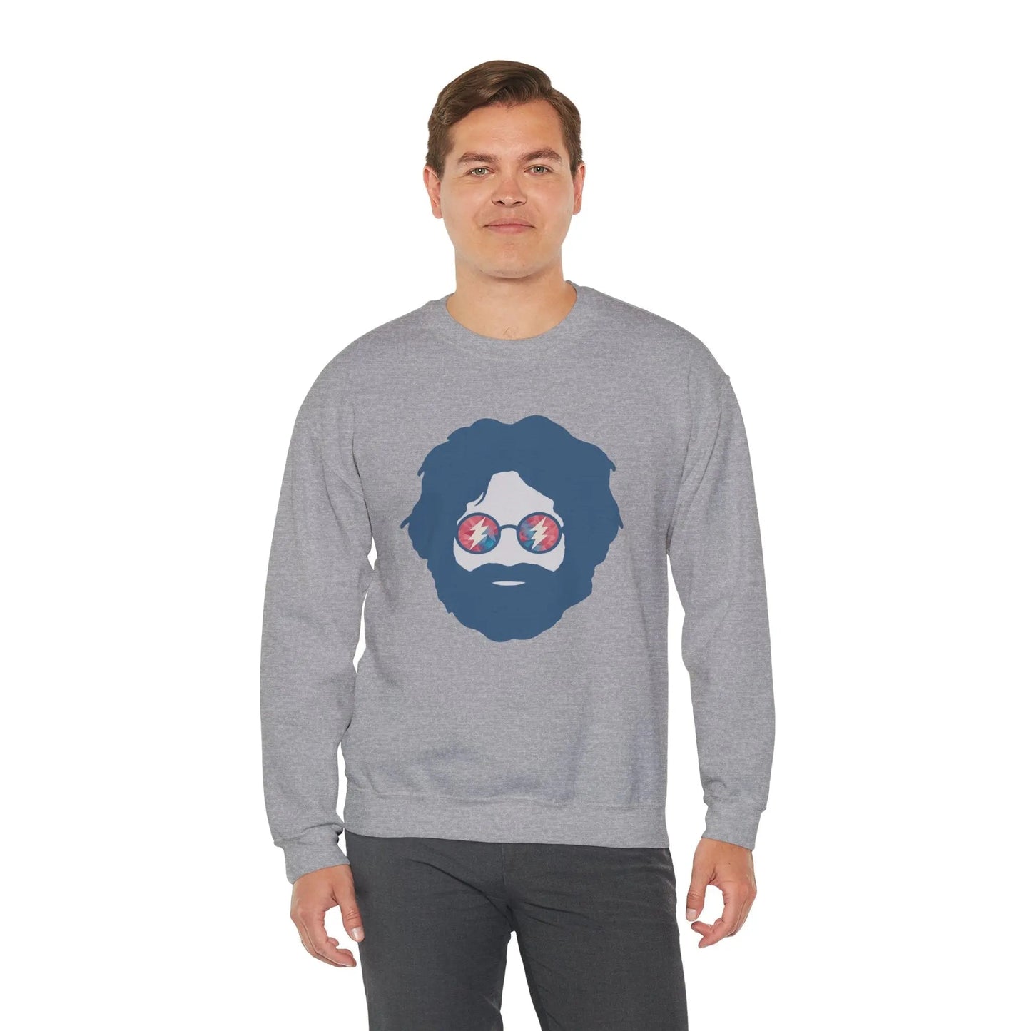 Jerry | Life is dead.® Crewneck | Grateful Dead