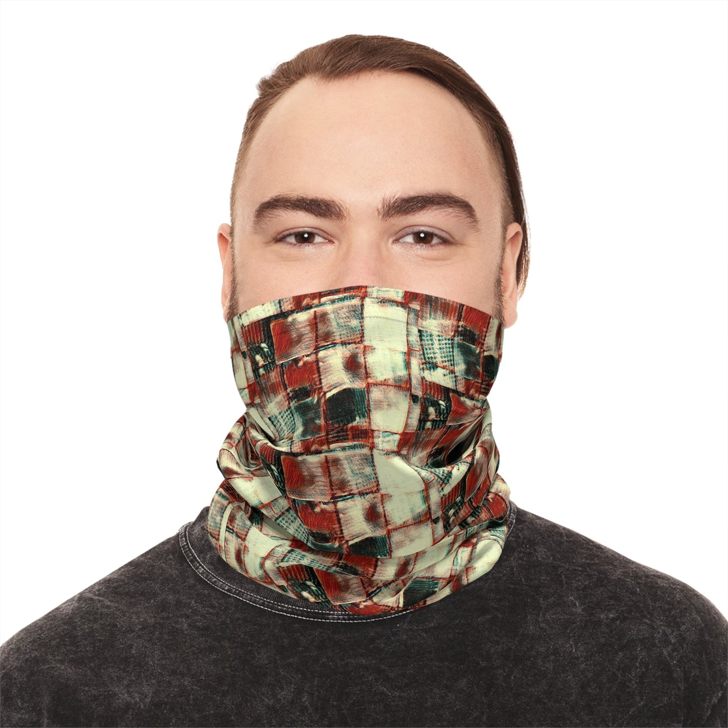 Lightweight Neck Gaiter - "Square Dance"