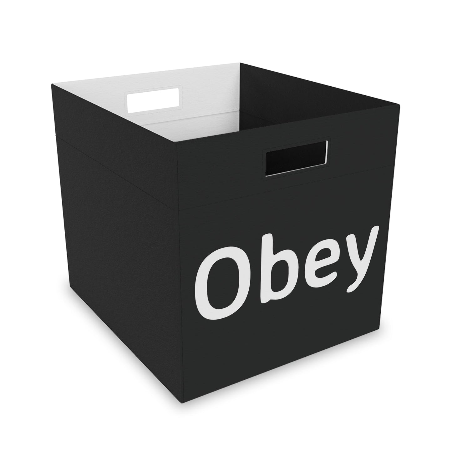 Felt Storage Box - Obey