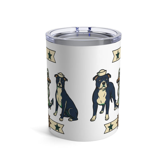 Tattoo Parlor Pups - Salty Sea Dogs 12oz Short Tumbler